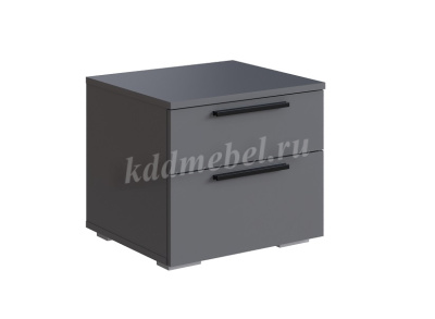 Тумба прикроватная Люмьер (Графит)