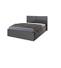Кровать Толедо 1.6 с настилом (Графит серый)