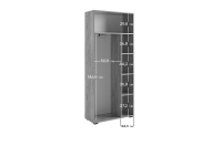Шкаф Бери 2ств доп