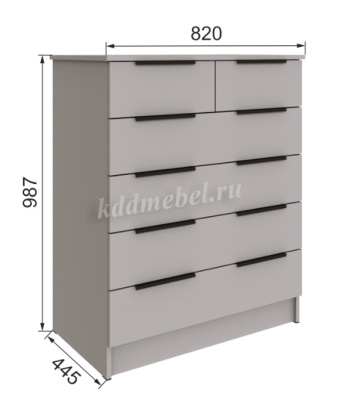 Комод Мадрид 820 (Кашемир)