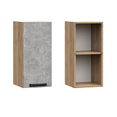 Шкаф верхний ШВ 300 Кухня Бетоны (Бетон Снежный)