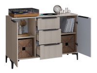 Комод МС Кимберли_кашемир_кашемир_открытый