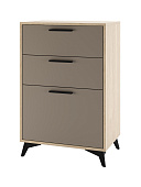 Тумба Ева 600 1С2Я (Дуб экспресив песочный/Глиняный)