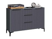 Комод Кимберли (Графит/Графит софт)