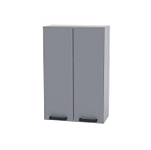 Шкаф верхний высокий сушка В6С кухня Кантри (Белый/Дуб канадский)