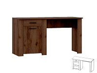 Стол письменный Квадро-35 (Дуб Делано темный)