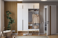 Прихожая Баско К5 белое дерево