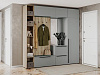 Прихожая  Люмьер вариант №6/1 (Шиншилла серая)