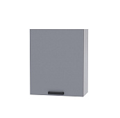 Шкаф верхний с единым фасадом 6С кухня Марбл (Белый/Грей софт)