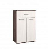 Тумба Бриз-07 (Анкор темный/Анкор белый)