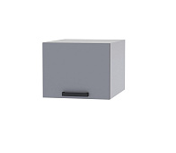 Шкаф верхний глубокий 450 45ГХ кухня Кампео (Белый/Серая шагрень)