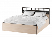 Кровать Эрика 1.4 (Венге/Дуб молочный)