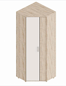 Шкаф угловой Граф (Дуб баррик/Перламутр)