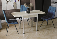 Стол обеденный Виста Лайт раскладной (Дуб крафт серый)