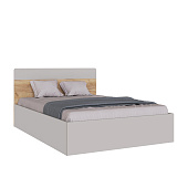 Кровать Вегас 1.4 (Кашемир/Дуб крафт золотой)