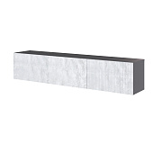 Тумба Сириния с опорами (Серый графит/Мальта)