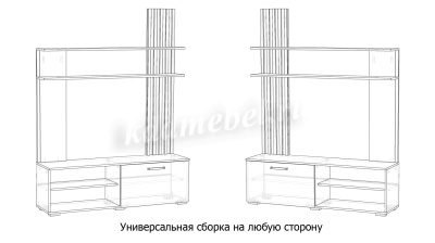 Гостиная Каролина (Дуб вотан/Кашемир)